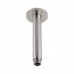 BAI 0436 Ceiling Mounting Shower Head Arm 6"/Round/Brushed Nickel Finish - B0747Z473Y